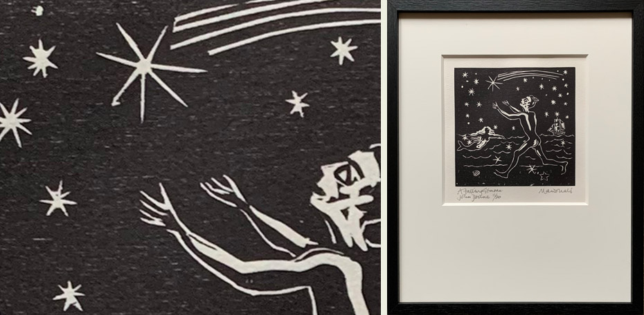 A Falling Star 11 of 20 signed framed 173x177 3s