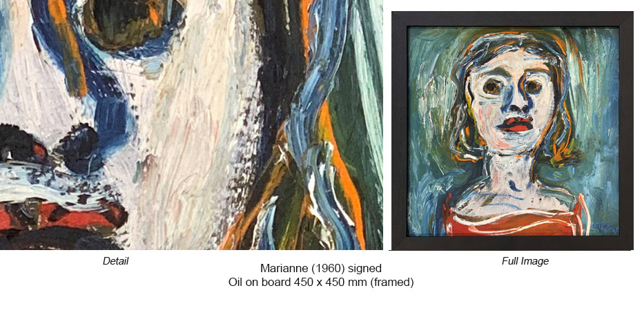 RM - Marianne (1960) oil on board