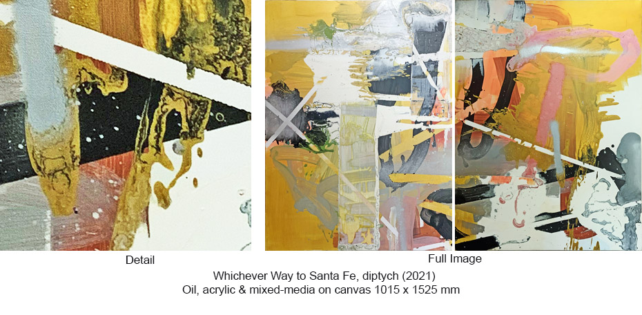 250601 - PB - Paintings - Whichever Way to Santa Fe - 1