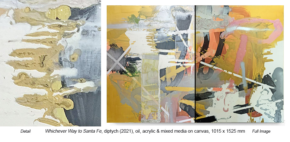PB - Paintings - Lg - Med - Whichever Way to Santa Fe