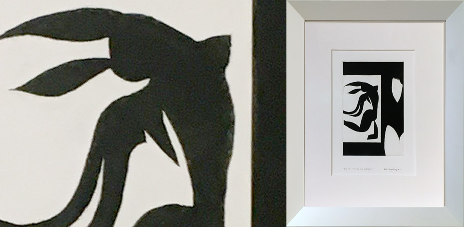 Matisse and Acrobat (1987) 16 of 100 imp signed framed