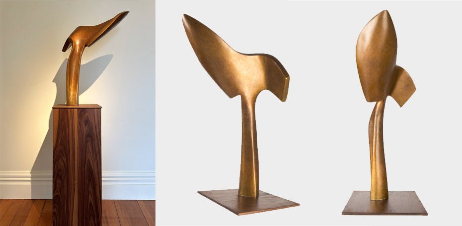 231130 - TA Golden Whale, bronze 820 x 500 x 350mm