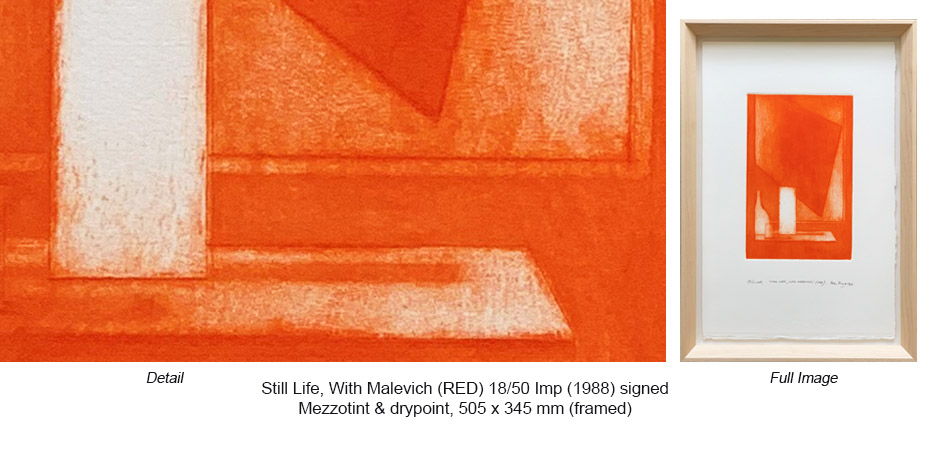 Still Life With malevich (RED) 18 of 50 (1988) S 505 x 345 (fr)