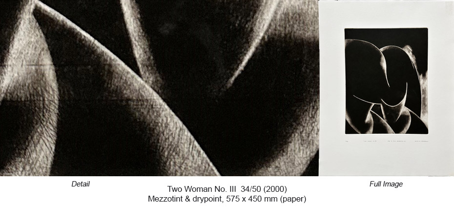 Two Women No. III 34 of 50 (2001) 575 x 450 paper