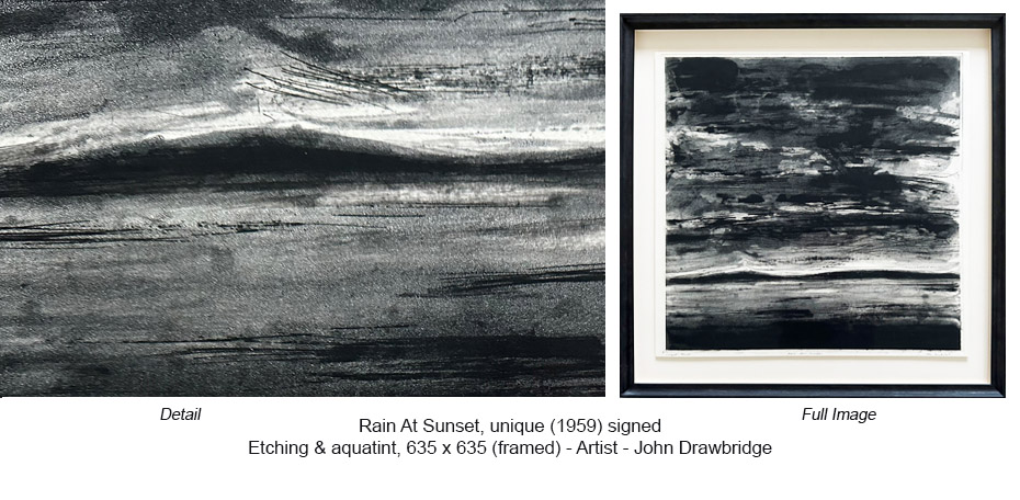 B&W & Bronze - JD - Rain at Sunset