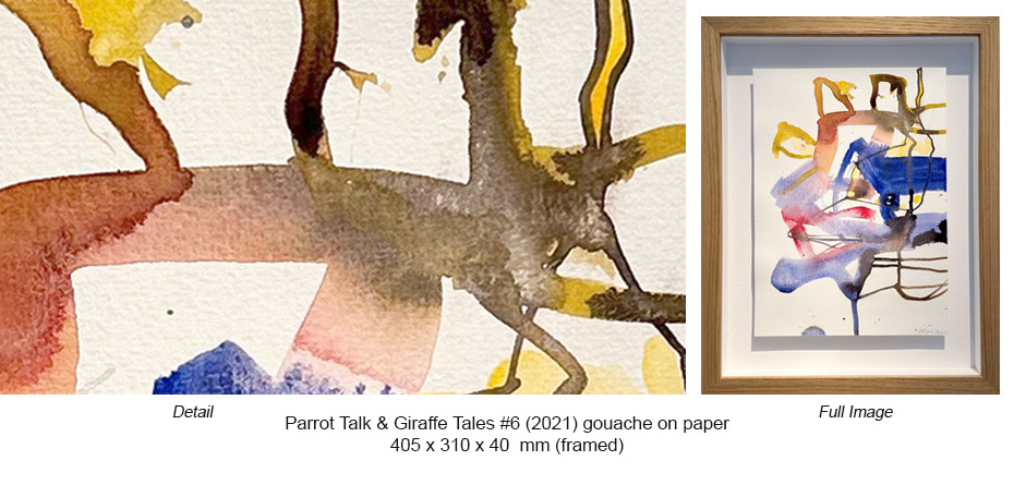 PB - Gouache - Parrot Talk #6
