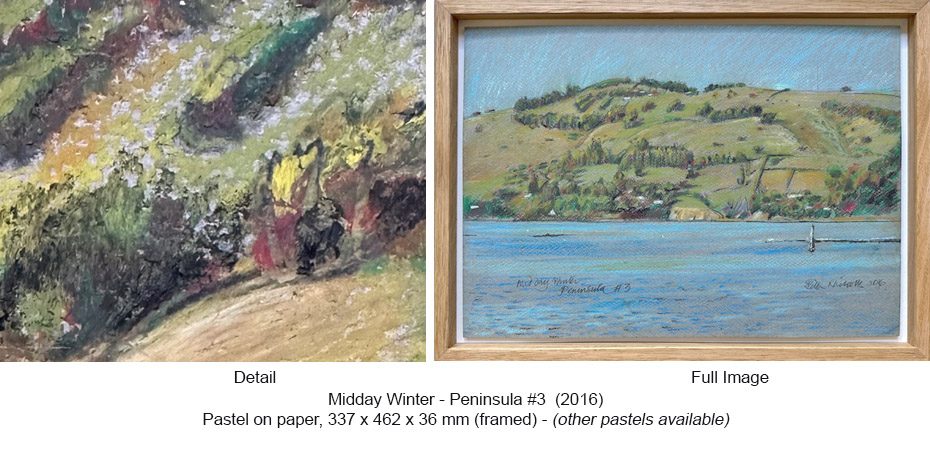250820 - PN - Drawings & pastels - Midday Winter Peninsula #3