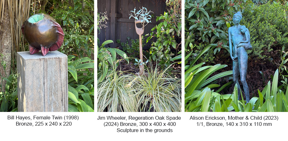 251127 - 9 Creatives - Sculpture in garden rear