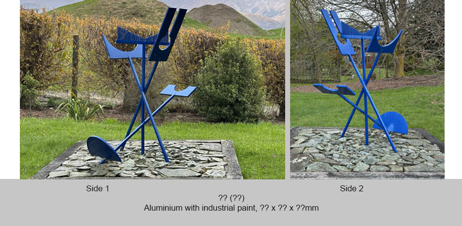 MJ - Sculpture - Blue 1