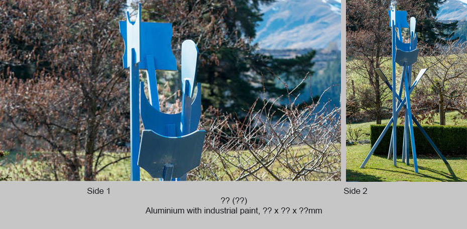 MJ - Sculpture - Blue 2