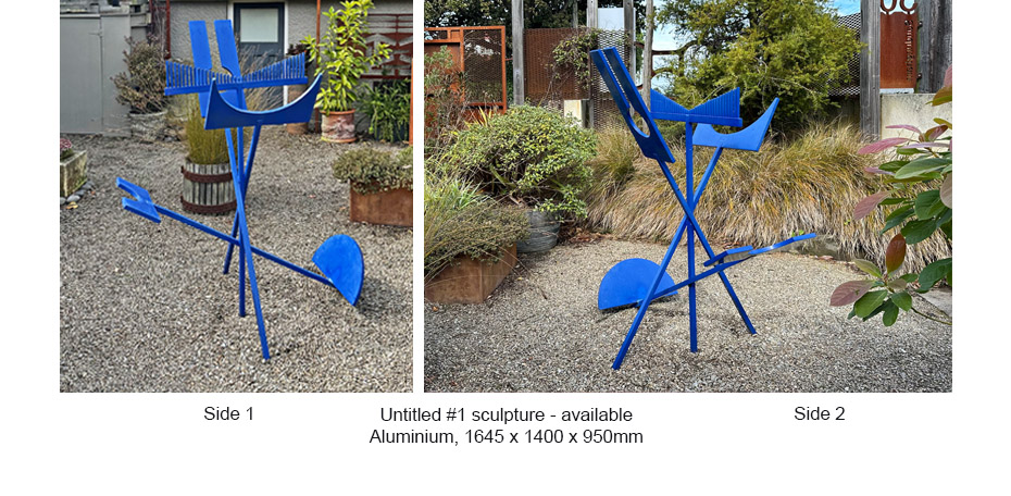 MJ - Sculpture Blue tools