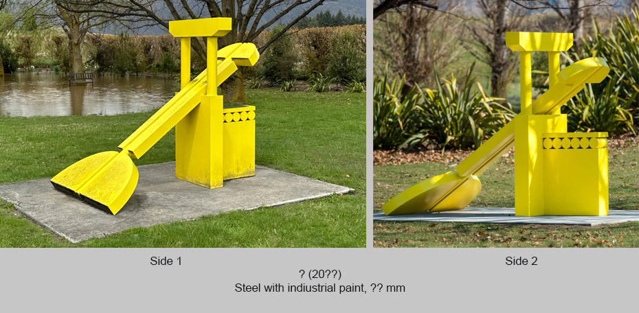 MJ - Sculpture - Yellow missing