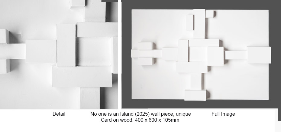 MJ - White works - No one is an Island