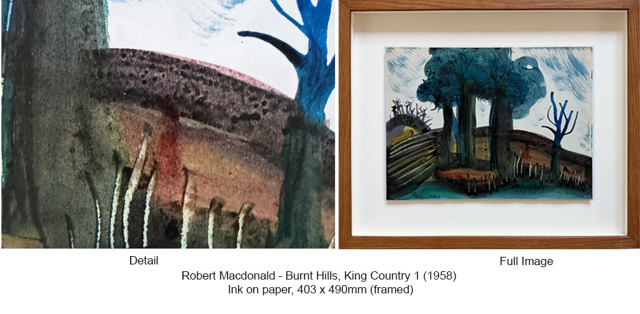RM - Works - Burnt Forest - framed new 2