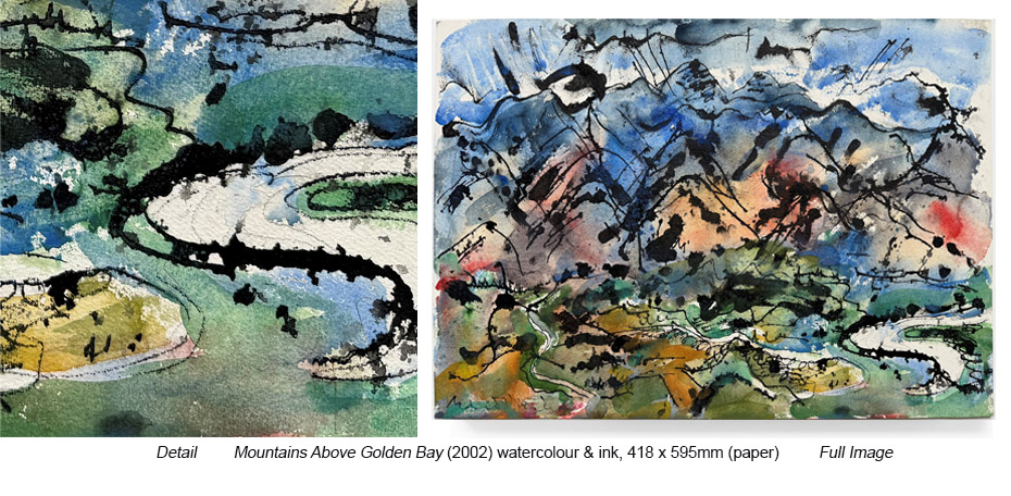 RM - Works - Main Gallery - Mountains above Golden Bay