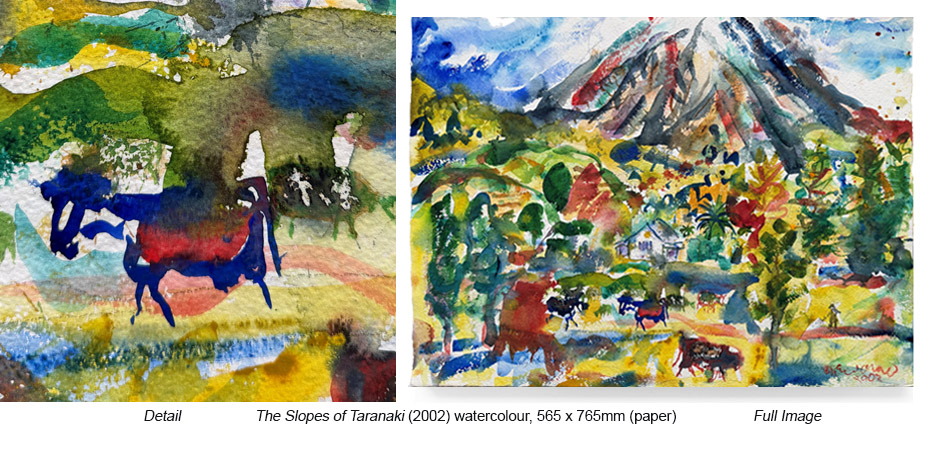 RM - Works - Main Gallery - Slopes of Taranaki