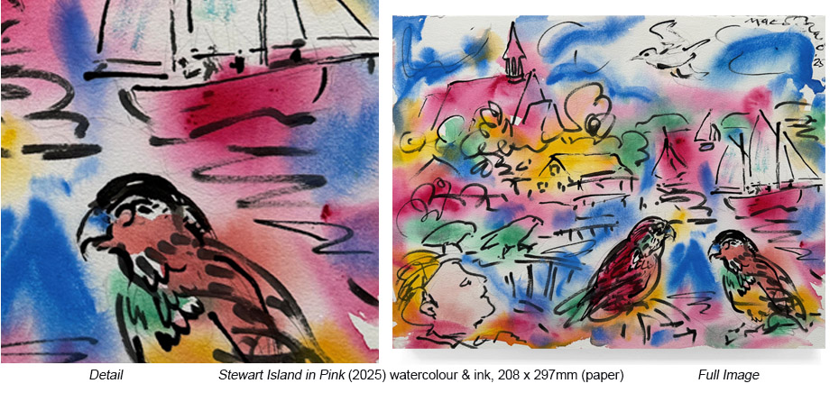RM - Works - Main Gallery - Stewart Island in Pink c